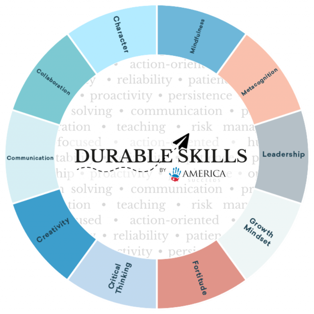 Durable Skills Logo Wheel