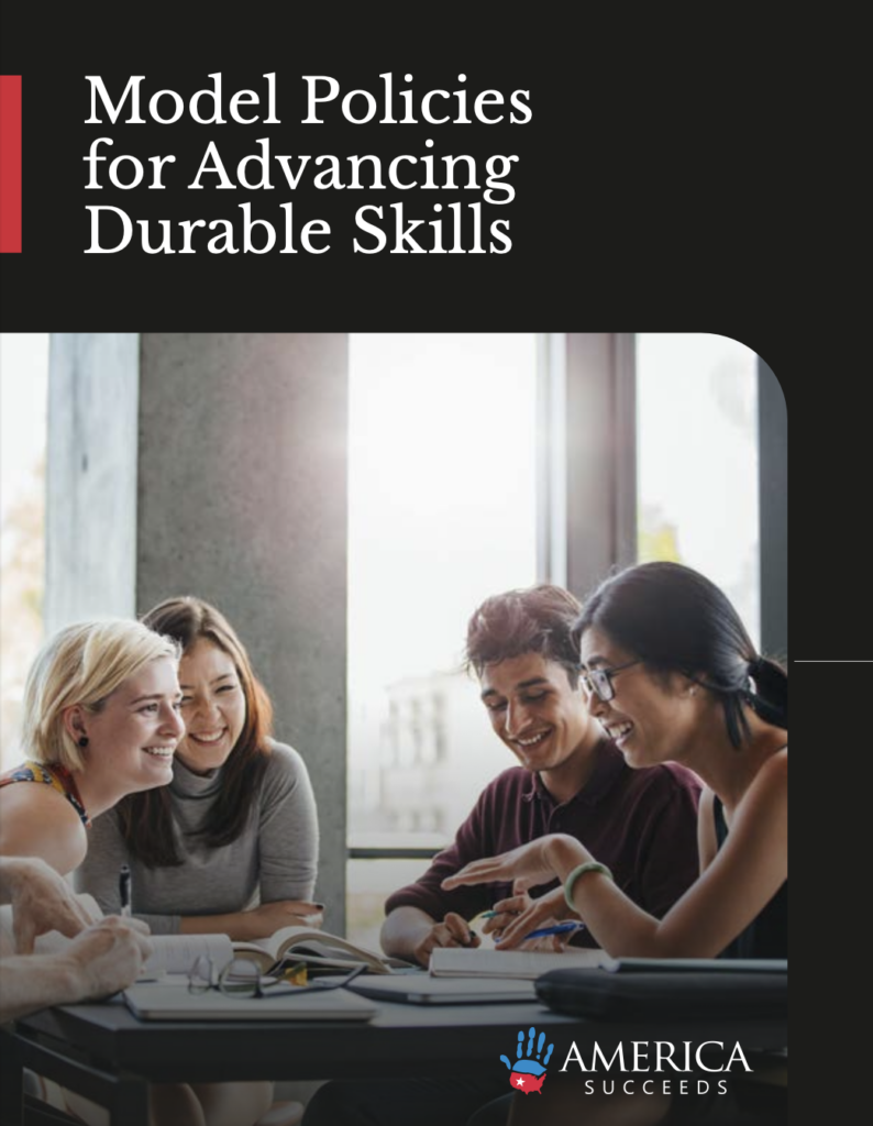 Model Policies for Advancing Durable Skills report cover