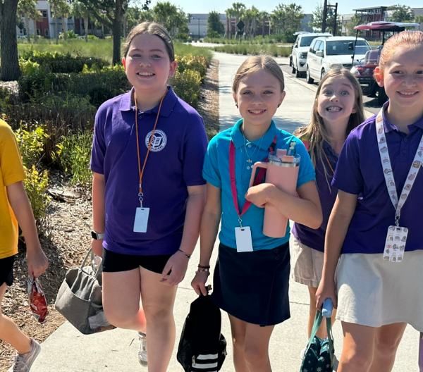 Students at Babcock Schools