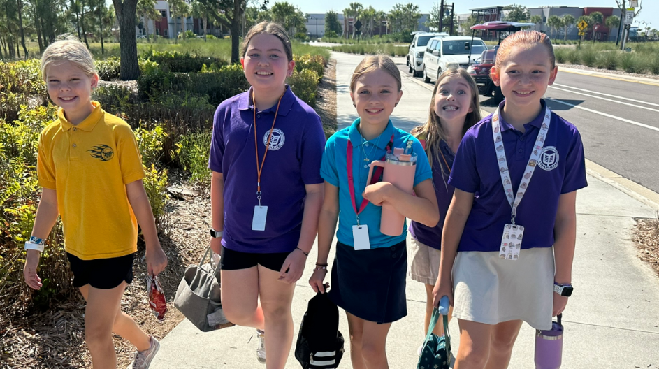 Students at Babcock Schools